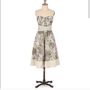 Anthropologie Gypsophila Dress by Odille size 6